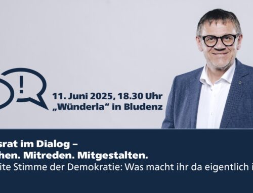 Bundesrat im Dialog – Verstehen. Mitreden. Mitgestalten.