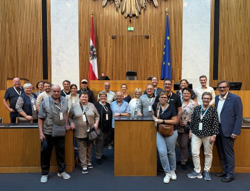 Gemeindevertretung Lorüns zu Gast im Parlament